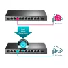 Managed Switch TP-Link TL-SG1210MPE 10-Port Gigabit με 8-Port PoE+