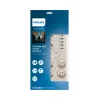 Philips SPN7060WA/60 Προστασία υπέρτασης Λευκό 6 πρίζες AC 2 m