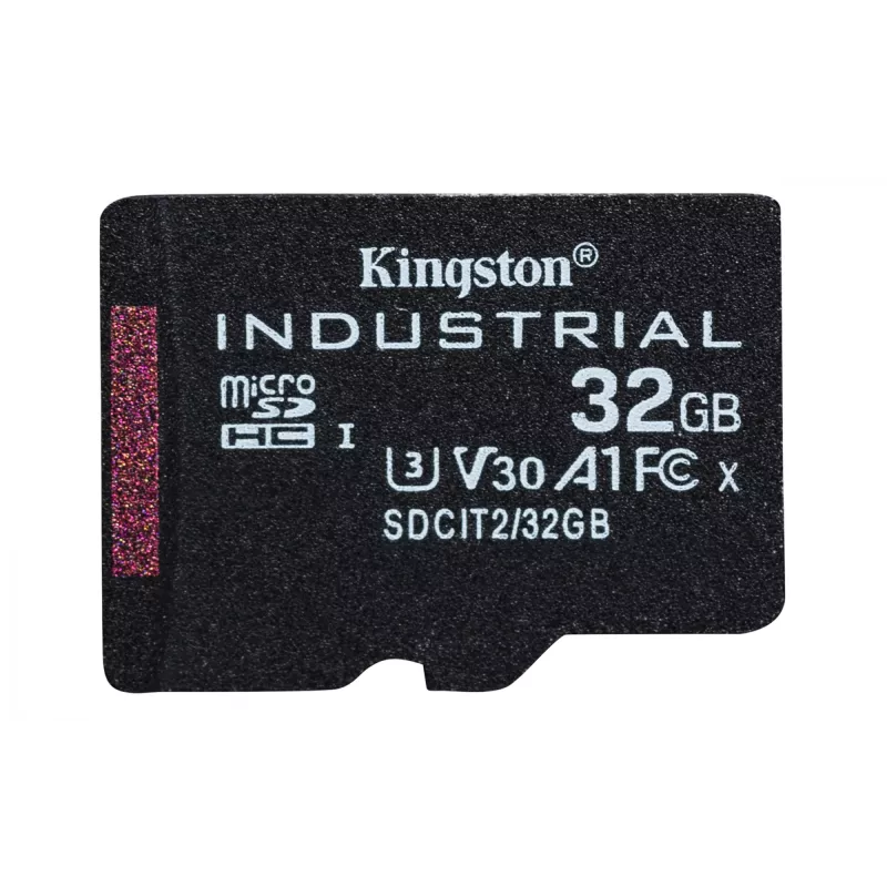 Kingston Technology 32GB microSDHC Industrial C10 A1 pSLC κάρτα + αντάπτορας SD