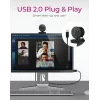 ICY BOX IB-CAM501-HD Webcam 1920 x 1080 pixel USB 2.0 μαύρη