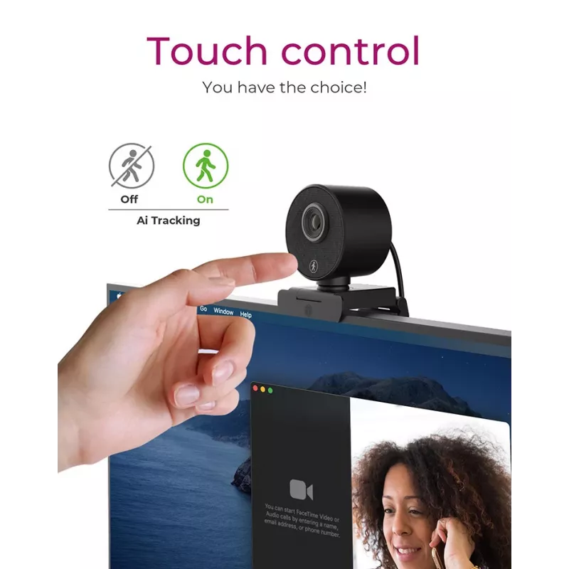 ICY BOX IB-CAM501-HD Webcam 1920 x 1080 pixel USB 2.0 μαύρη