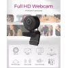 ICY BOX IB-CAM501-HD Webcam 1920 x 1080 pixel USB 2.0 μαύρη