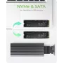 Θήκη SSD ICY BOX IB-1817MC-C31 γκρι M.2
