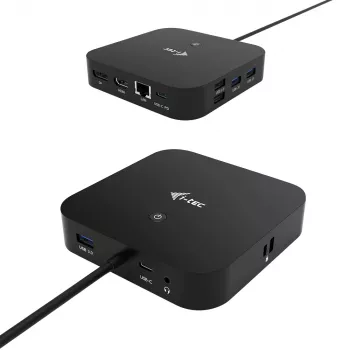 i-tec USB-C HDMI DP Σταθμός σύνδεσης με Power Delivery 100 W