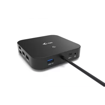 i-tec USB-C HDMI DP Σταθμός σύνδεσης με Power Delivery 100 W