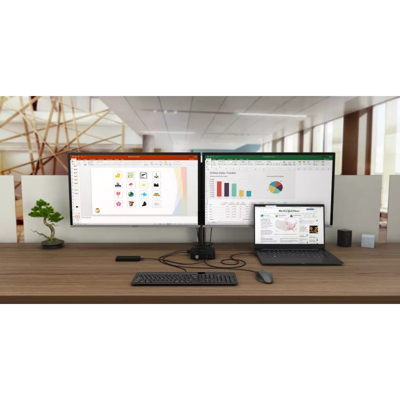 i-tec USB-C HDMI DP Σταθμός σύνδεσης με Power Delivery 100 W