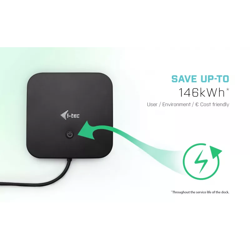 i-tec USB-C HDMI DP Σταθμός σύνδεσης με Power Delivery 100 W