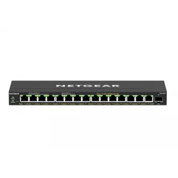 NETGEAR GS316EP-100PES Δικτυακός διακόπτης Managed Gigabit Ethernet (10/100/1000) Power over Ethernet (PoE) μαύρο