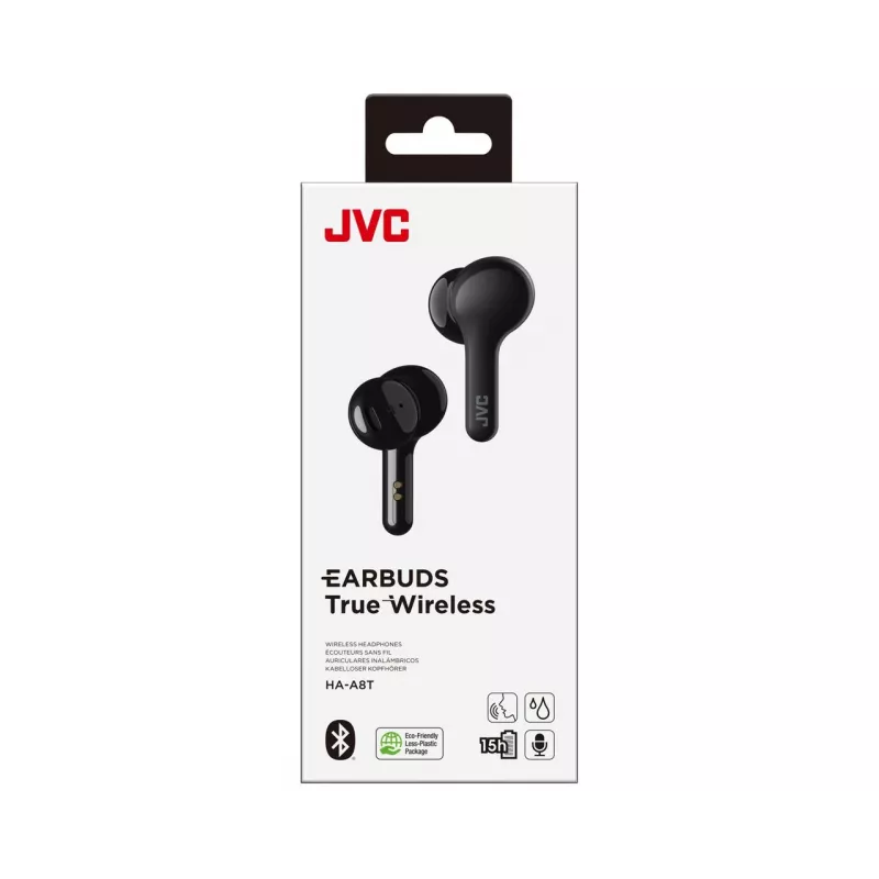 JVC HA-A8T-B Ακουστικά True Wireless Stereo (TWS) In-Ear μουσική μαύρο