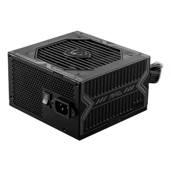 MSI MAG A550BN UK Τροφοδοτικό '550W, Πιστοποιημένο 80 Plus Bronze, 12V Single-Rail, Κύκλωμα DC-DC, Ανεμιστήρας 120mm, μη-modular, Επενδυμένα καλώδια, Τροφοδοτικό ATX, Καλώδιο τροφοδοσίας UK, Μαύρο'