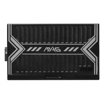MSI MAG A550BN UK Τροφοδοτικό '550W, Πιστοποιημένο 80 Plus Bronze, 12V Single-Rail, Κύκλωμα DC-DC, Ανεμιστήρας 120mm, μη-modular, Επενδυμένα καλώδια, Τροφοδοτικό ATX, Καλώδιο τροφοδοσίας UK, Μαύρο'