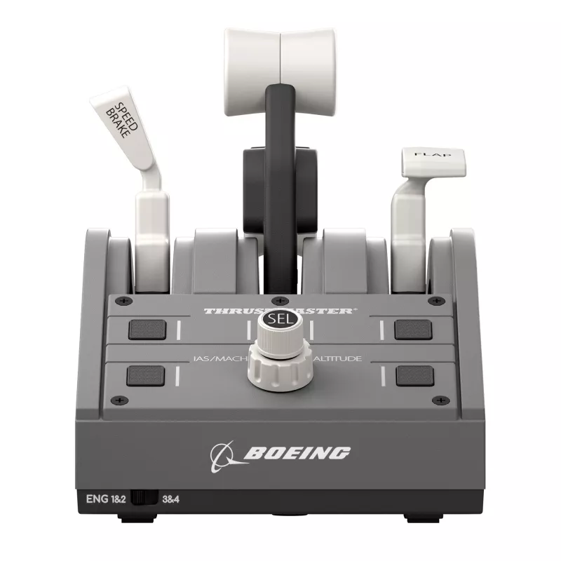 Thrustmaster TCA Quadrant Boeing Edition γκρι USB joystick PC, Xbox, Xbox One X, Xbox Series S