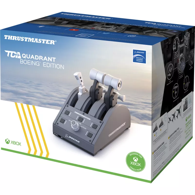 Thrustmaster TCA Quadrant Boeing Edition γκρι USB joystick PC, Xbox, Xbox One X, Xbox Series S