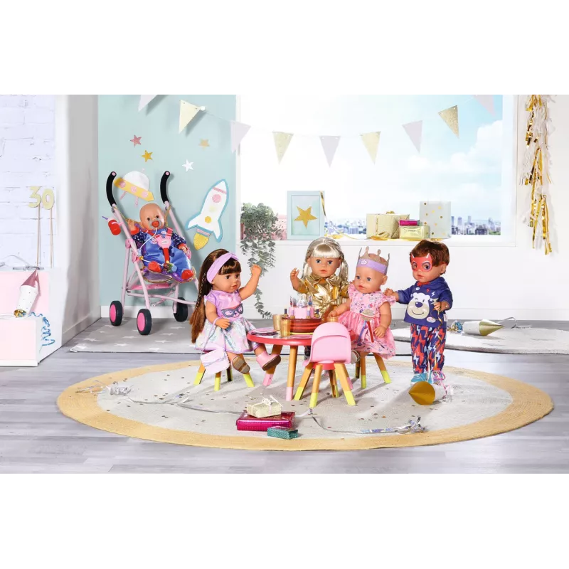 BABY born Happy Birthday Deluxe καροτσάκι κούκλας