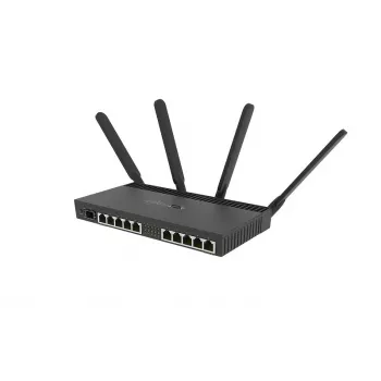 MIKROTIK ασύρματος router - Rb4011igs+5hacq2hnd-in Gigabit Ethernet dual-band (2.4 GHz / 5 GHz) μαύρο