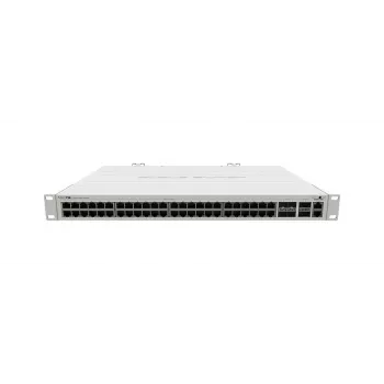 Διαχειριζόμενο L2 Gigabit Ethernet Switch MikroTik CRS354-48G-4S+2Q+RM — 48x Gigabit RJ-45, 4x SFP+, 2x QSFP+, 10G, τοποθέτηση σε rack