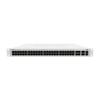 Διαχειριζόμενο L3 Switch MikroTik CRS354-48P-4S+2Q+RM — 48× Gigabit RJ-45, 4× SFP+, 2× QSFP+, 48 θύρες PoE