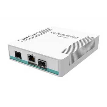 Δικτυακό Switch MikroTik CRS106-1C-5S – 5× Gigabit RJ-45, 5× SFP, PoE, 30V DC