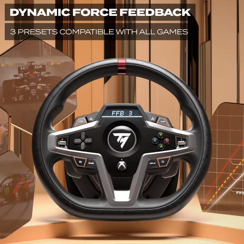 Thrustmaster T248 Μαύρο USB Τιμόνι + Πεντάλ Αναλογικό / Ψηφιακό PC, PlayStation 4, PlayStation 5
