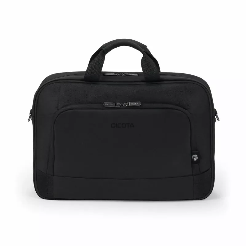 DICOTA Eco Top Traveller Base – Θήκη notebook 15–17,3 inch – Μαύρο / 300D rPET Πολυεστέρας