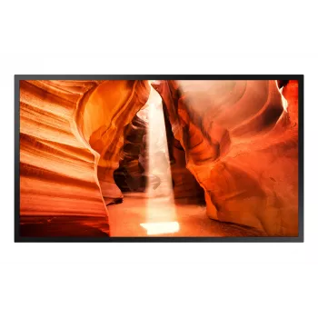 Samsung OM55N-S Επίπεδη οθόνη Digital Signage 139,7 cm (55 inch) LCD Wi-Fi 4000 cd/m² Full HD Μαύρο Ενσωματωμένος επεξεργαστής Tizen 5.0