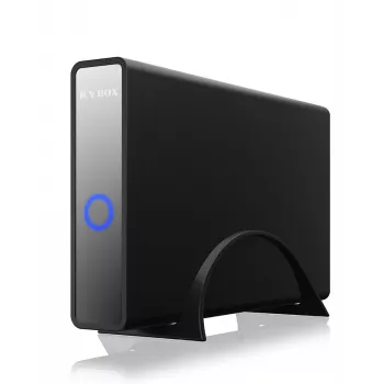 ICY BOX IB-382H-C31 Θήκη HDD/SSD Μαύρο 2,5/3,5 inch