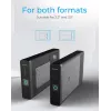ICY BOX IB-382H-C31 Θήκη HDD/SSD Μαύρο 2,5/3,5 inch