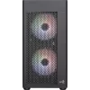 Aerocool HEXFORMBKV2 Κουτί PC Micro ATX 3 ανεμιστήρες FRGB Μαύρο