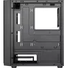 Aerocool HEXFORMBKV2 Κουτί PC Micro ATX 3 ανεμιστήρες FRGB Μαύρο