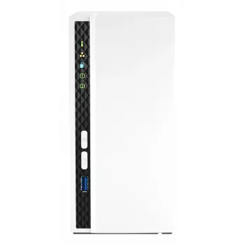 QNAP TS-233 Διακομιστής NAS/Storage Tower ARM Cortex-A55 2 GB 0 TB QNAP QTS Λευκό