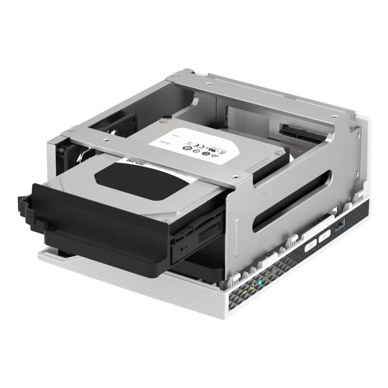 QNAP TS-233 Διακομιστής NAS/Storage Tower ARM Cortex-A55 2 GB 0 TB QNAP QTS Λευκό