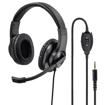 Hama HS-P350 Headset ενσύρματο με κεφαλόδεσμο Gaming Μαύρο