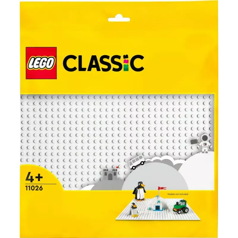 Πλάκα κατασκευής LEGO 11026 — βάση 32x32 θηλές, λευκή