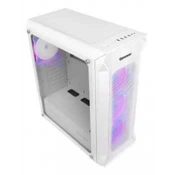 GENESIS Irid 505 ARGB Midi Tower Λευκό