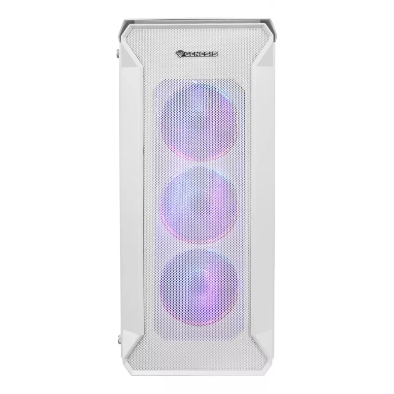 GENESIS Irid 505 ARGB Midi Tower Λευκό