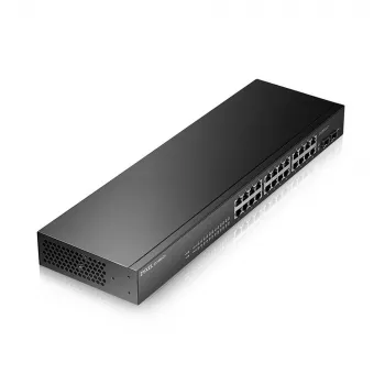 Zyxel GS-1900-24 v2 Managed L2 Gigabit Ethernet (10/100/1000) 1U Μαύρο