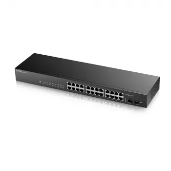Zyxel GS-1900-24 v2 Managed L2 Gigabit Ethernet (10/100/1000) 1U Μαύρο