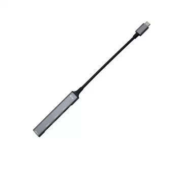 i-tec Μεταλλικό USB-C HUB 1x USB 3.0 + 3x USB 2.0, USB 3.2 Gen 1 (3.1 Gen 1) Type-C, USB 2.0, USB 3.2 Gen 1 (3.1 Gen 1) Type-A, Μεταλλικό, Μέταλλο, 0,19 m, Android
