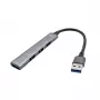 i-tec Μεταλλικό USB 3.0 HUB 1x USB 3.0 + 3x USB 2.0