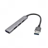 i-tec Μεταλλικό USB 3.0 HUB 1x USB 3.0 + 3x USB 2.0