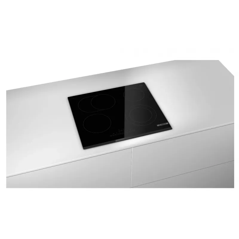 Bosch Serie 6 PKN631FP2E Μαύρη εντοιχιζόμενη κεραμική εστία 4 ζώνες
