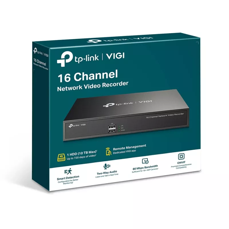 TP-Link VIGI Βίντεο εγγραφής δικτύου 16 καναλιών