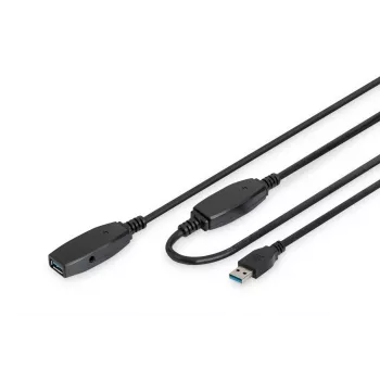 Ενεργό καλώδιο επέκτασης USB 3.0 Digitus DA-73107 20 m