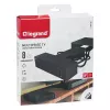 Legrand 049430 πολύπριζο 2 m 8 πρίζες εσωτερικού χώρου μαύρο
