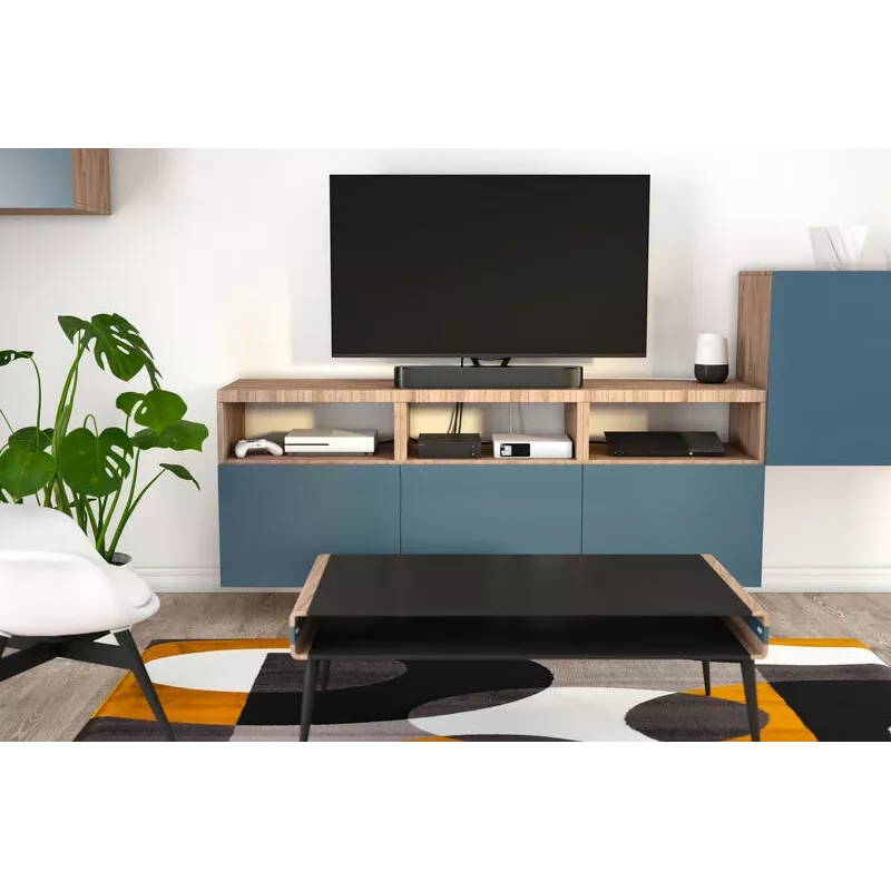 Legrand 049430 πολύπριζο 2 m 8 πρίζες εσωτερικού χώρου μαύρο