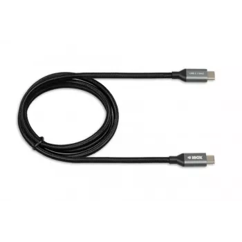 Καλώδιο USB-C σε USB-C IBOX IKUMTC31G2 USB 3.2 Gen 2, 1 m, μαύρο