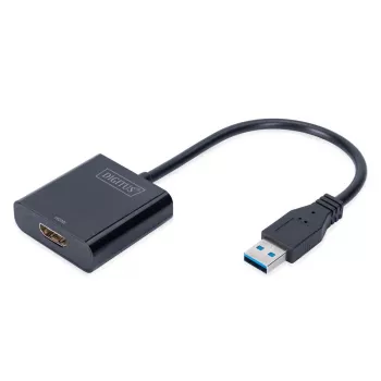Προσαρμογέας DIGITUS USB 3.0 σε HDMI είσοδος USB, έξοδος HDMI, ανάλυση έως 1080p