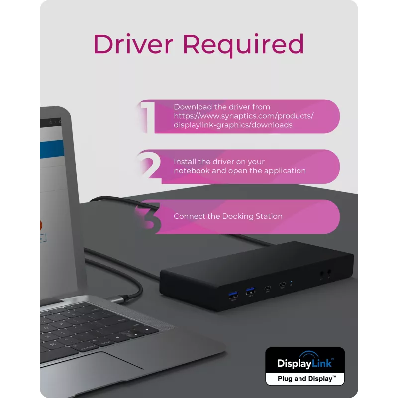 ICY BOX IB-DK2245AC Ενσύρματο USB 3.2 Gen 1 (3.1 Gen 1) Type-C μαύρο