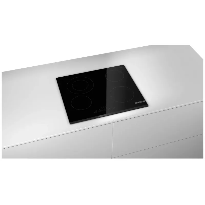 Bosch PKF631FP3E Εστία μαύρο Εντοιχισμένη 60 cm Κεραμική εστία 4 ζώνες