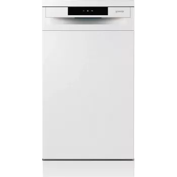 Ελεύθερο πλυντήριο πιάτων Gorenje GS520E15W — 9 σερβίτσια, 47 dB, 448×600×845 mm, 9 L/πλύση